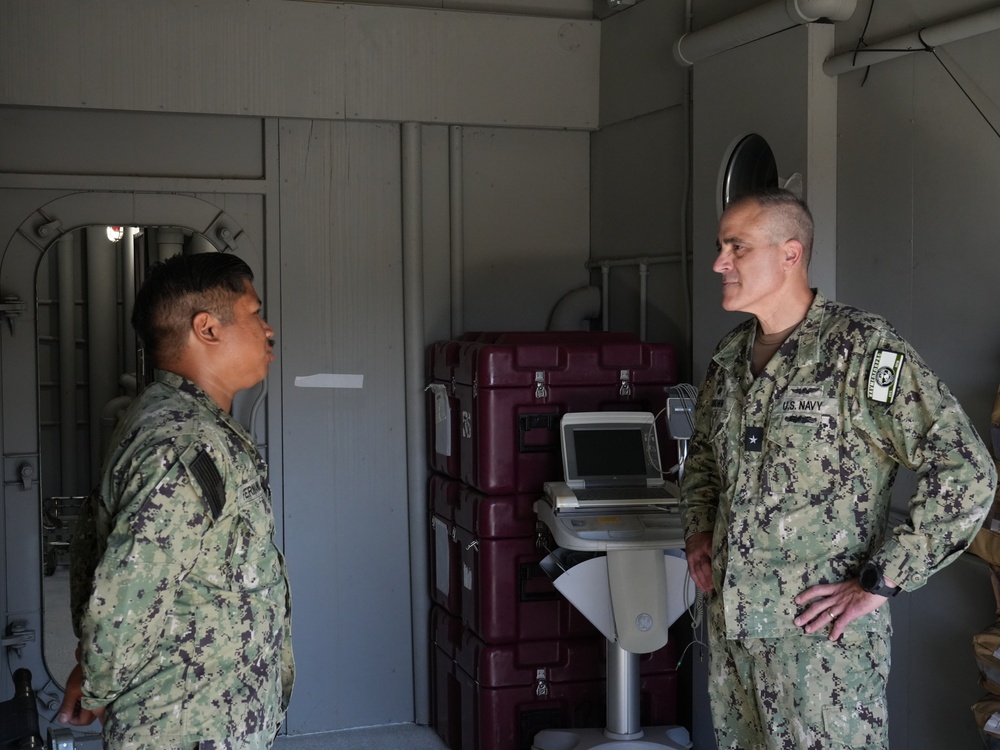 NMFP Commander Visits NEMWDC