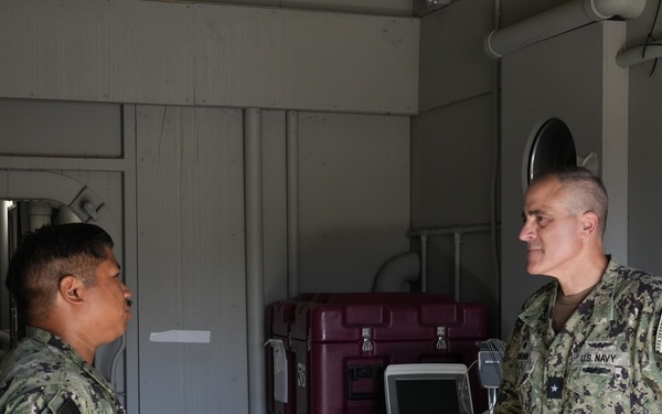 NMFP Commander Visits NEMWDC