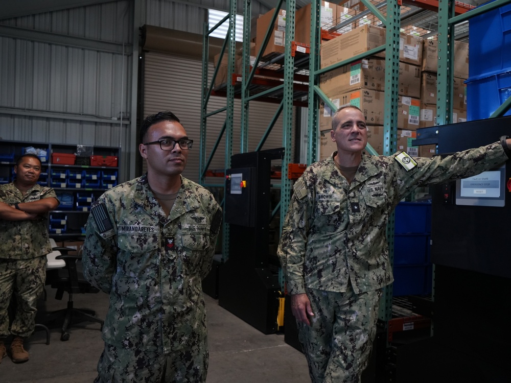 NMFP Commander Visits NEMWDC