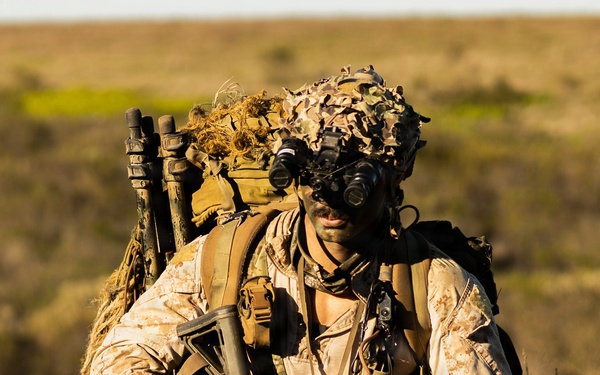 U.S. Marines with 1st Recon Bn. conduct airfield raid during Steel Knight 25