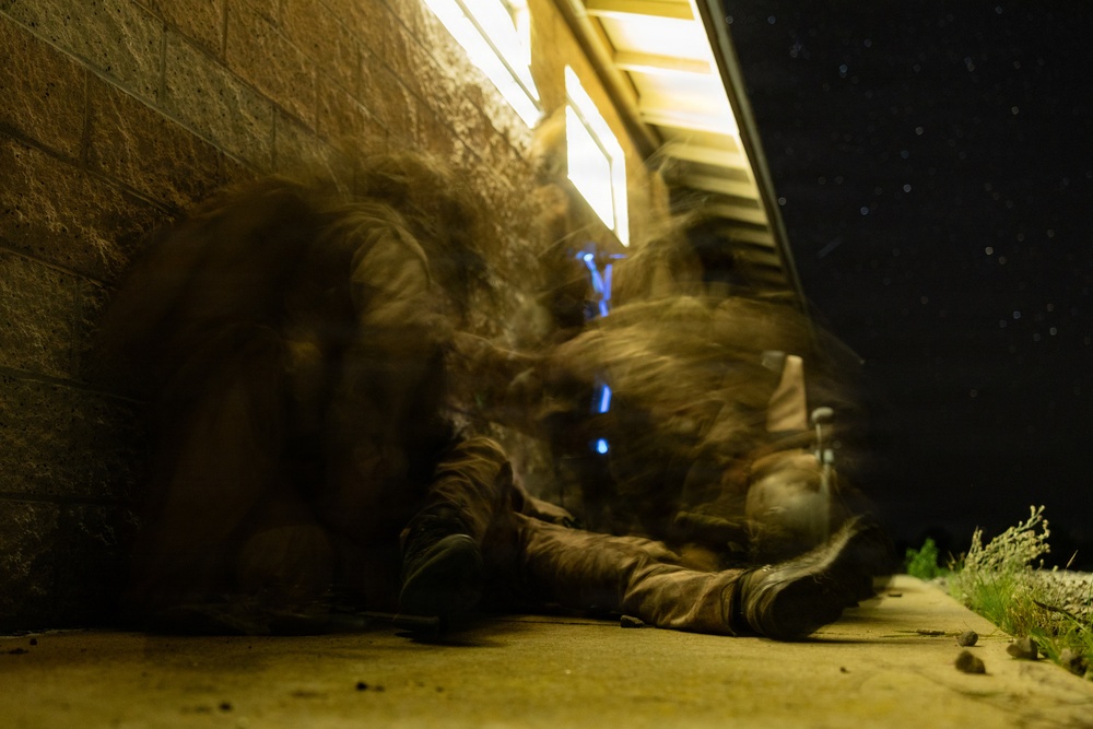 U.S. Marines with 1st Recon Bn. conduct airfield raid during Steel Knight 25