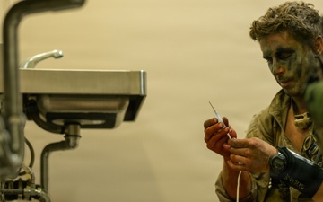 U.S. Marines with 1st Recon Bn. conduct airfield raid during Steel Knight 25