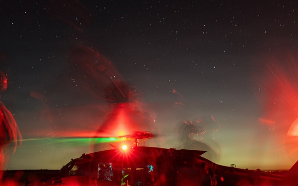 U.S. Marines with 1st Recon Bn. conduct airfield raid during Steel Knight 25
