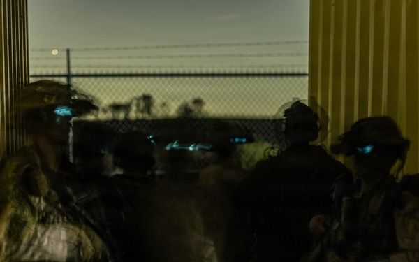 U.S. Marines with 1st Recon Bn. conduct airfield raid during Steel Knight 25