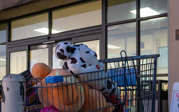 The First Team donates toys for Operation Holiday Cheer