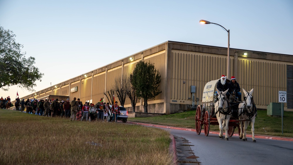 The First Team donates toys for Operation Holiday Cheer