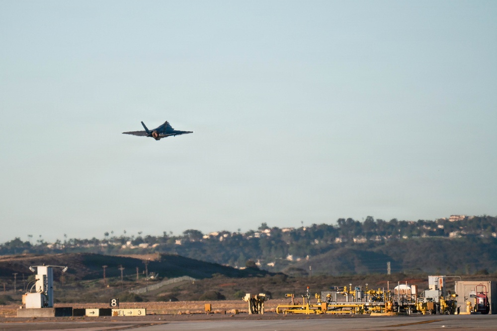 Steel Knight 25: F-35C, F/A-18 fighter jets depart Miramar for Mather node operations