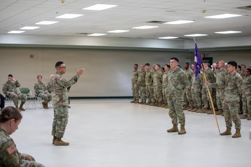DVIDS - Images - 1sgt Michael Brown says goodbye to his company [Image ...