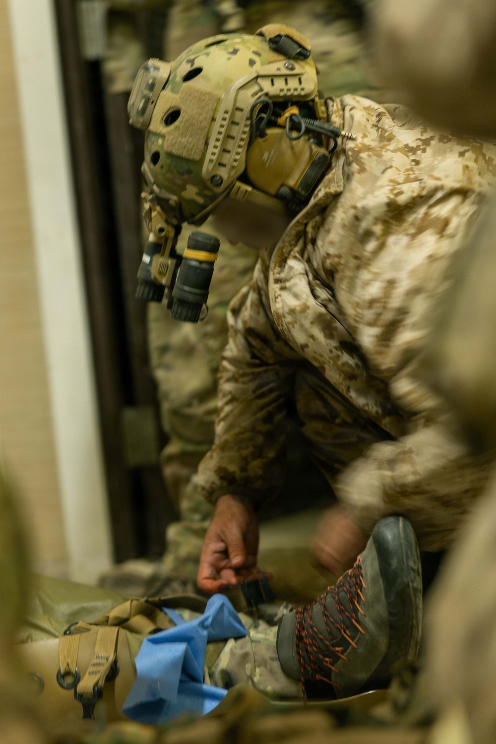 U.S. Marines with 1st Recon Bn. conduct airfield raid during Steel Knight 25   Creator: Lance Cpl. Alan Gomez