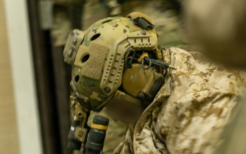 U.S. Marines with 1st Recon Bn. conduct airfield raid during Steel Knight 25   Creator: Lance Cpl. Alan Gomez