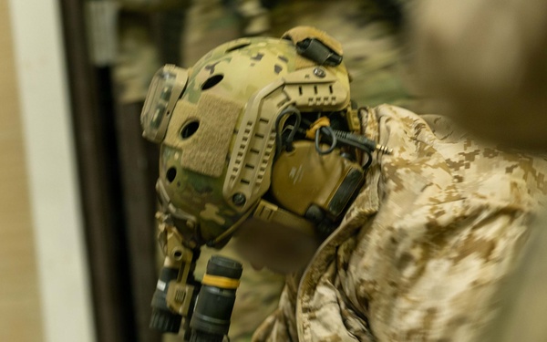 U.S. Marines with 1st Recon Bn. conduct airfield raid during Steel Knight 25   Creator: Lance Cpl. Alan Gomez