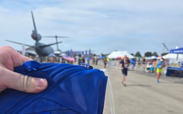 A Strong Final Mile - 168th KC-135 Airman Runs Air Force Half Marathon in Final Duty Year