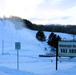 Snowmaking at Fort McCoy's Whitetail Ridge Ski Area