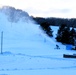 Snowmaking at Fort McCoy's Whitetail Ridge Ski Area