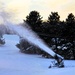 Snowmaking at Fort McCoy's Whitetail Ridge Ski Area