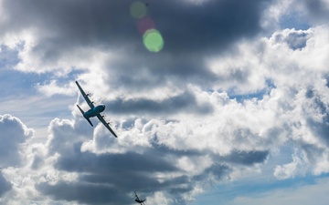 374 AEW conduct fly-over during OCD25