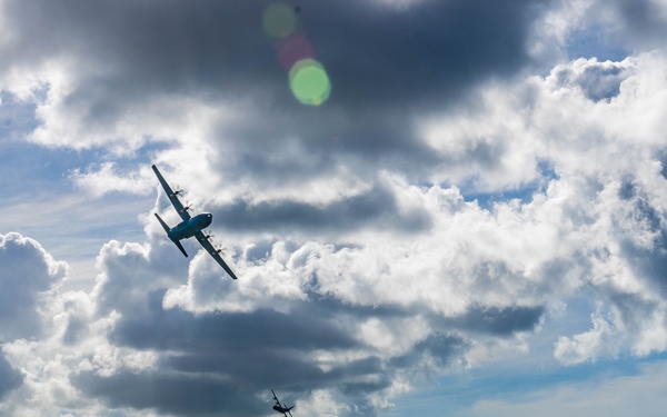 374 AEW conduct fly-over during OCD25