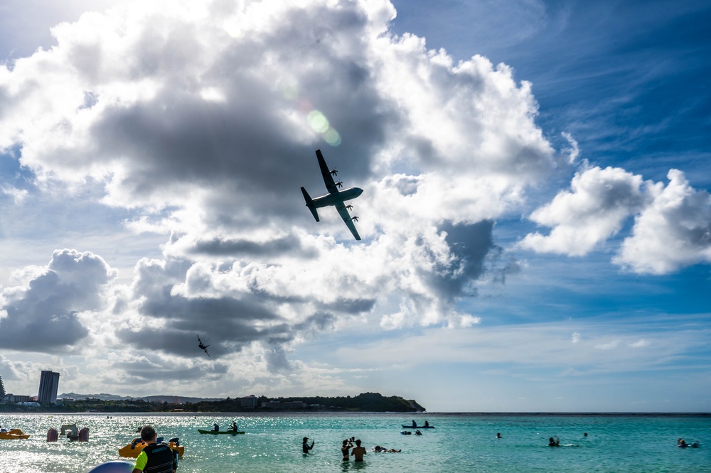 374 AEW conduct fly-over during OCD25