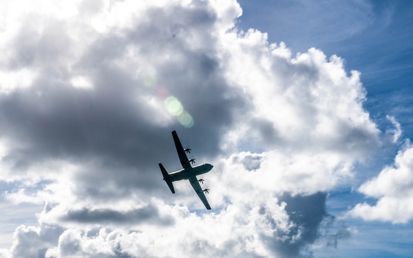 374 AEW conduct fly-over during OCD25