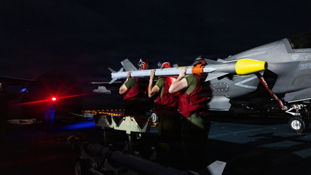31st MEU | F-35B Lightning II Ordinance Load
