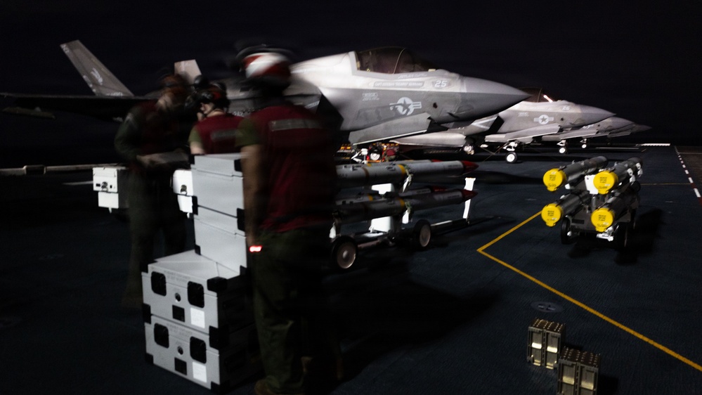 31st MEU | F-35B Lightning II Ordinance Load