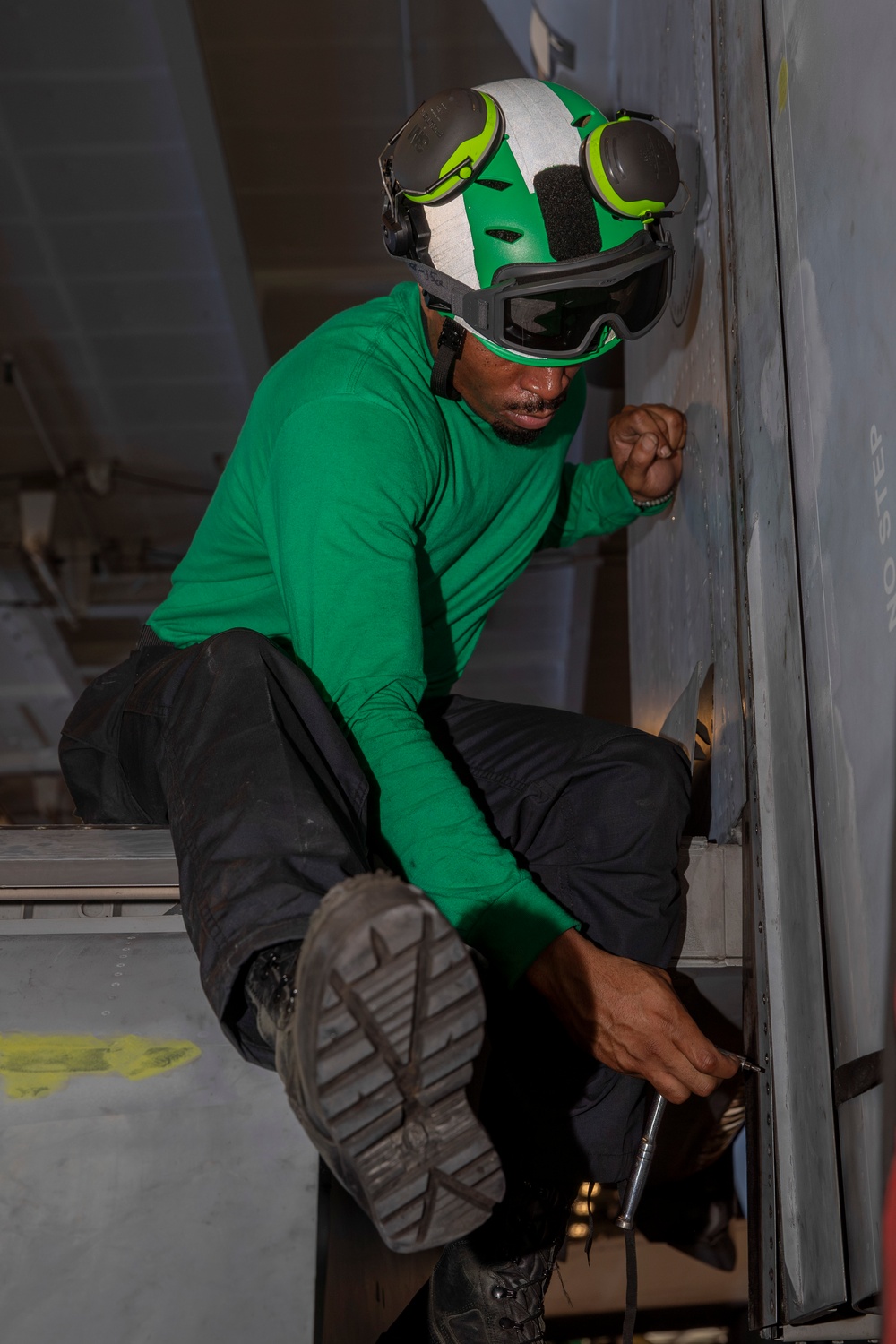 Abraham Lincoln conducts routine operations