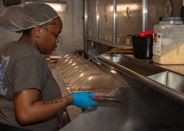 Abraham Lincoln conducts routine operations