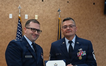 Front Royal resident Edward Tirado retires from the New York Air National Guard after 39 years of service