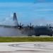 Yokota C-130Js conduct post-flight wash during OCD25