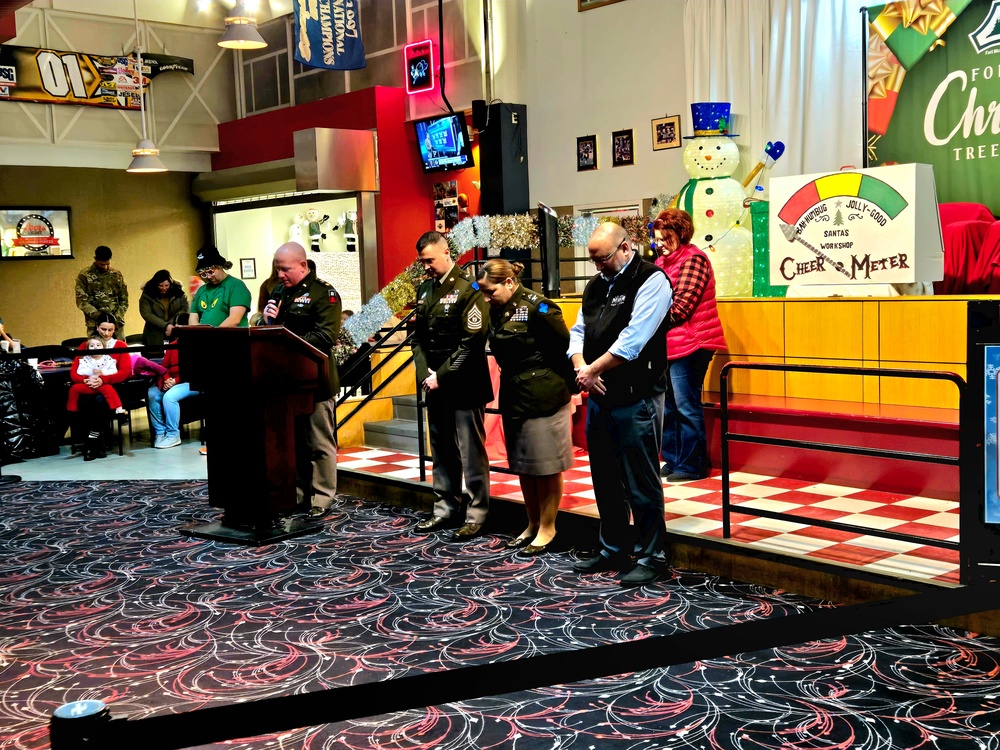 Fort McCoy kicks off holiday season with 2025 Tree Lighting Ceremony