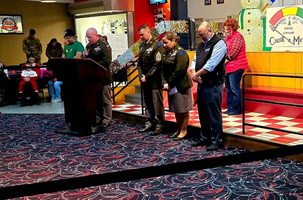 Fort McCoy kicks off holiday season with 2025 Tree Lighting Ceremony