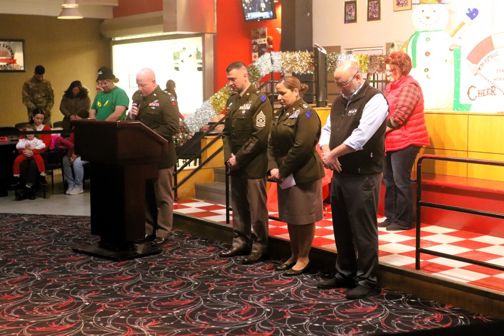 Fort McCoy kicks off holiday season with 2025 Tree Lighting Ceremony