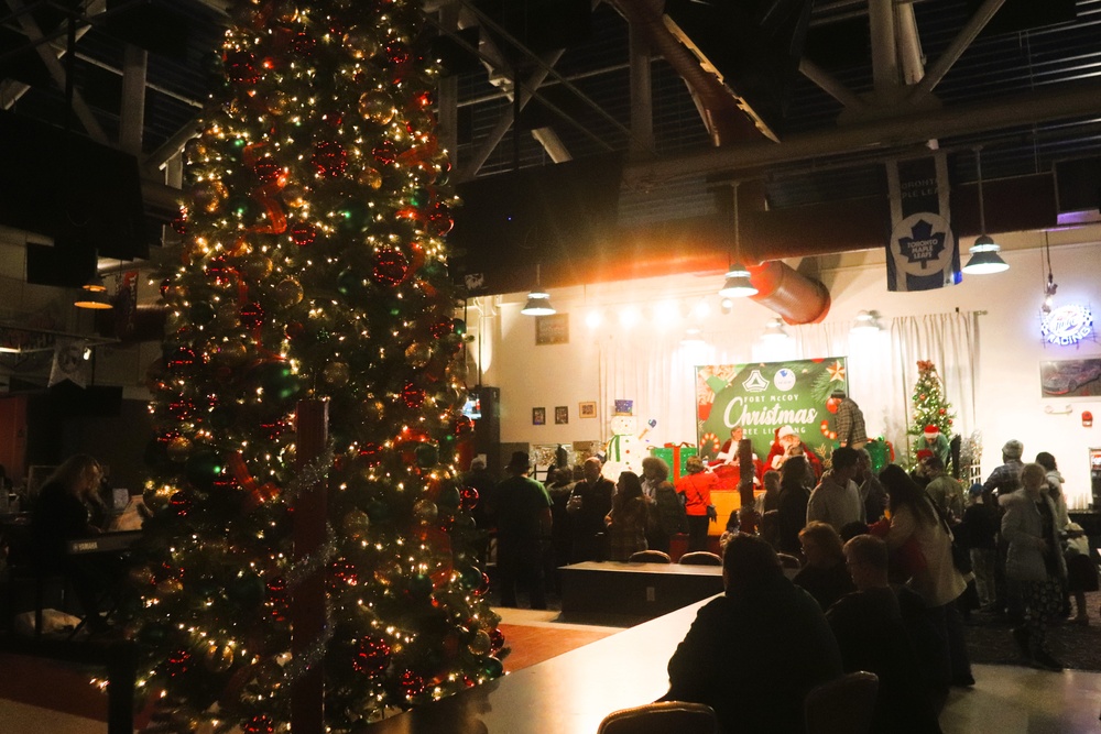 Fort McCoy kicks off holiday season with 2025 Tree Lighting Ceremony