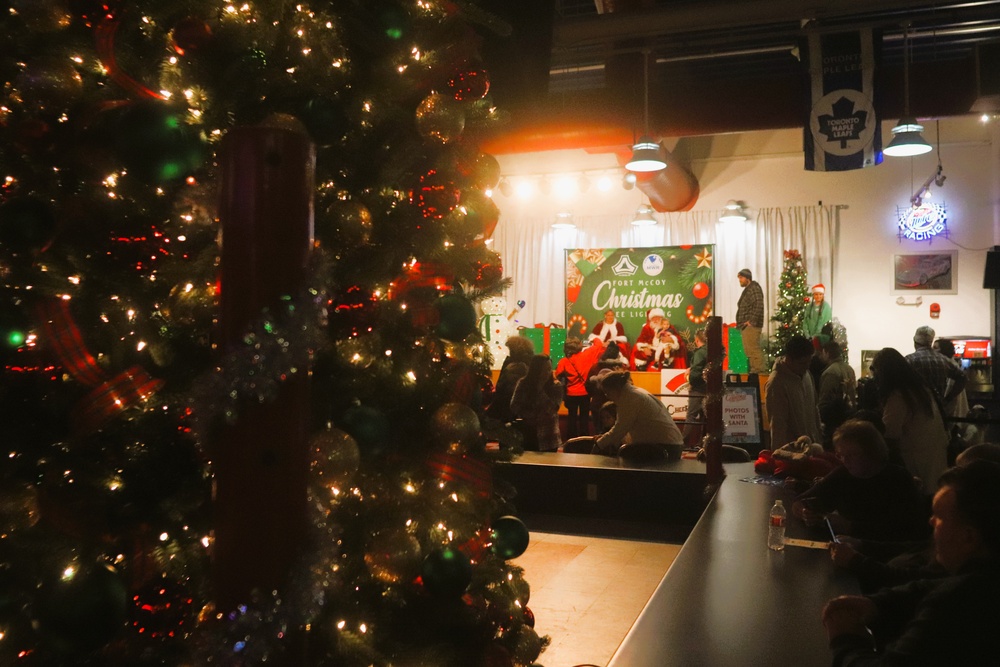 Fort McCoy kicks off holiday season with 2025 Tree Lighting Ceremony