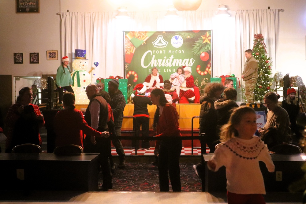 Fort McCoy kicks off holiday season with 2025 Tree Lighting Ceremony