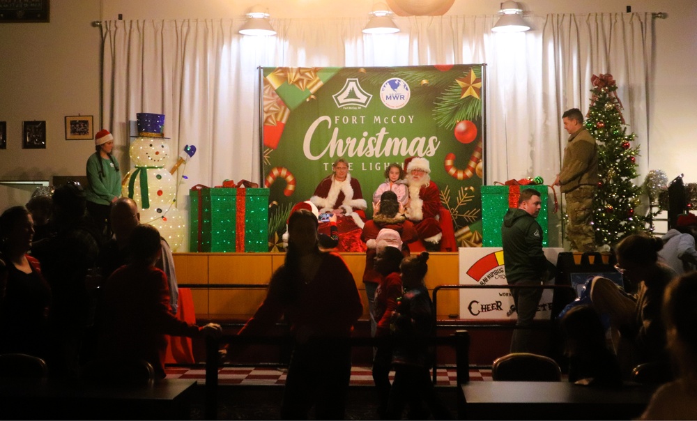 Fort McCoy kicks off holiday season with 2025 Tree Lighting Ceremony