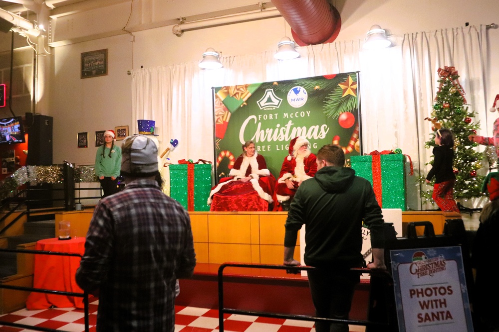 Fort McCoy kicks off holiday season with 2025 Tree Lighting Ceremony