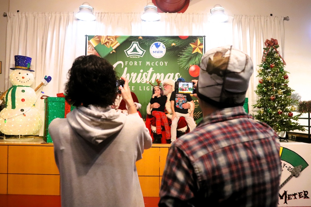 Fort McCoy kicks off holiday season with 2025 Tree Lighting Ceremony