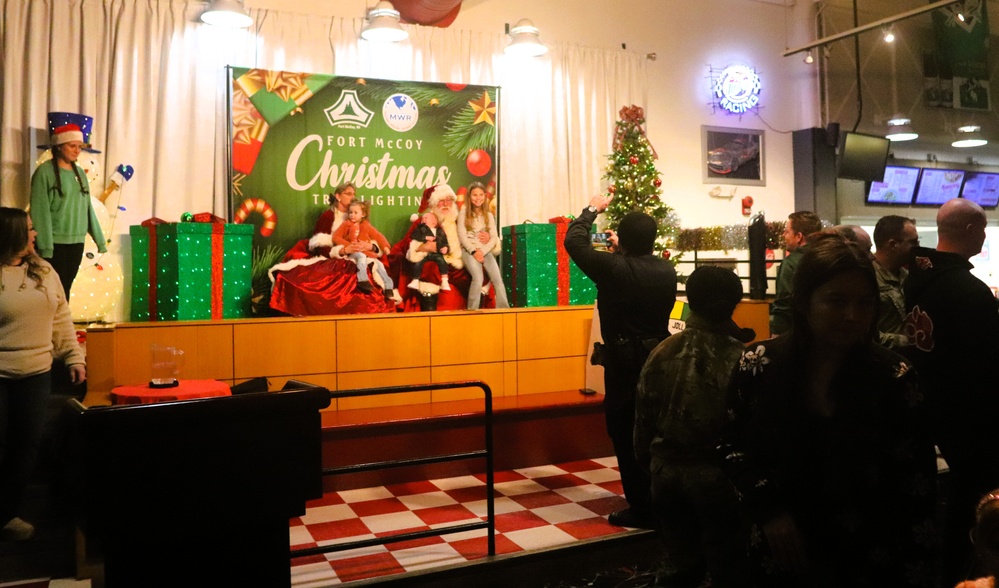 Fort McCoy kicks off holiday season with 2025 Tree Lighting Ceremony