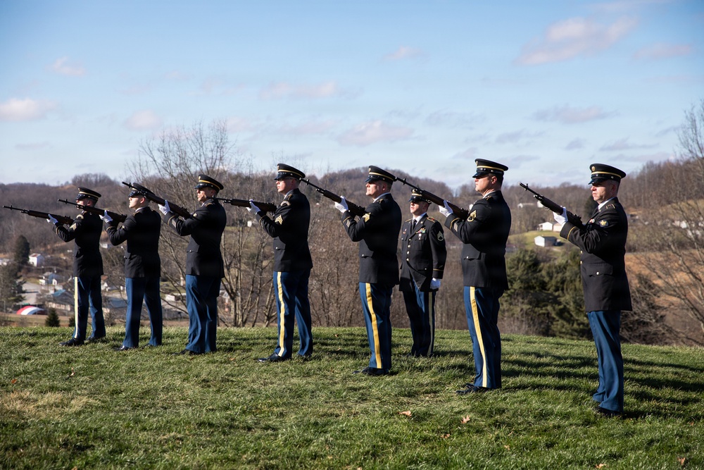 Spc. Sarah Beckstrom laid to rest at W.Va. National Cemetery