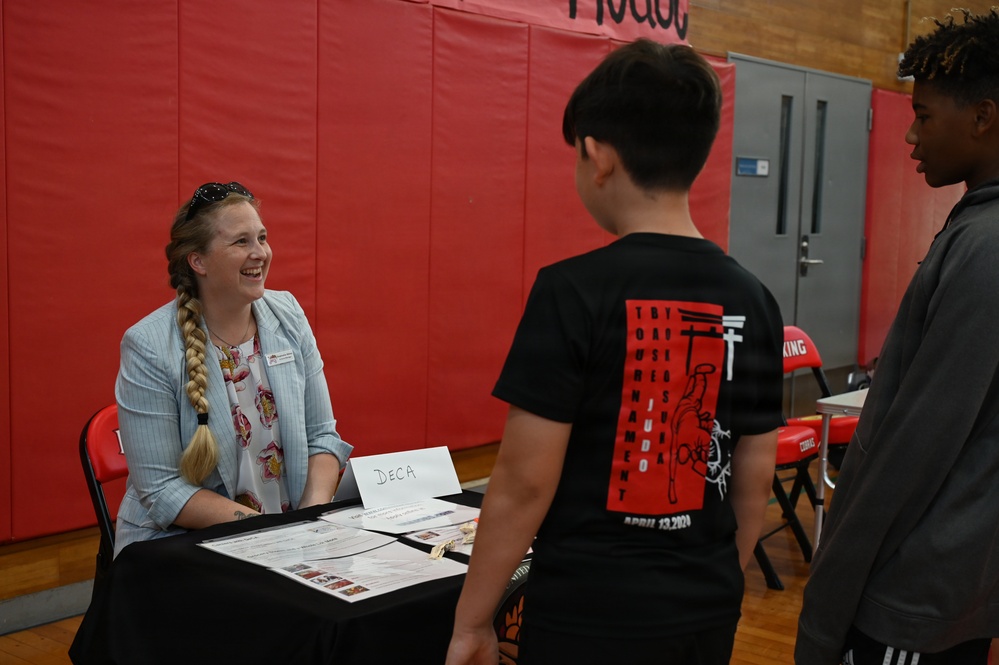E.J. King High School Career Day
