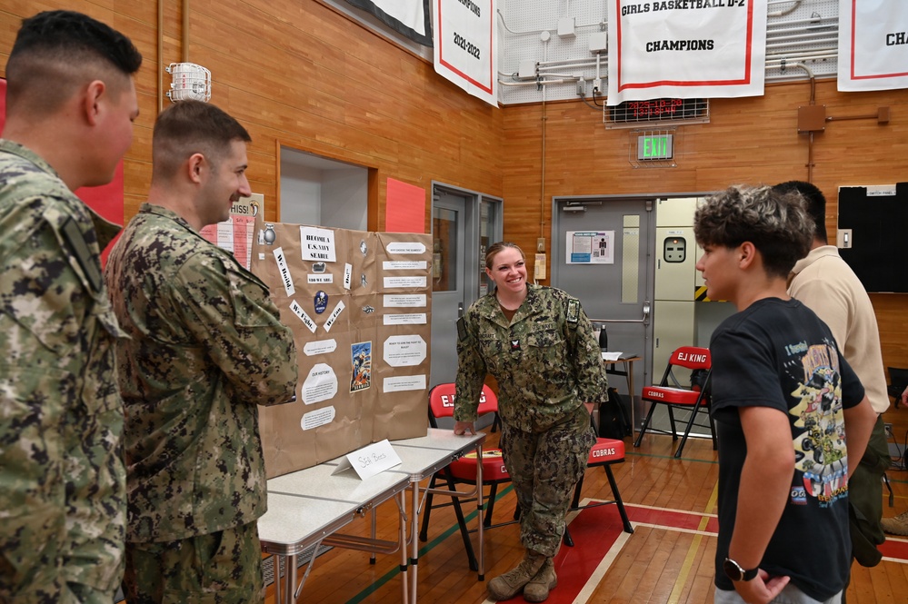 E.J. King High School Career Day