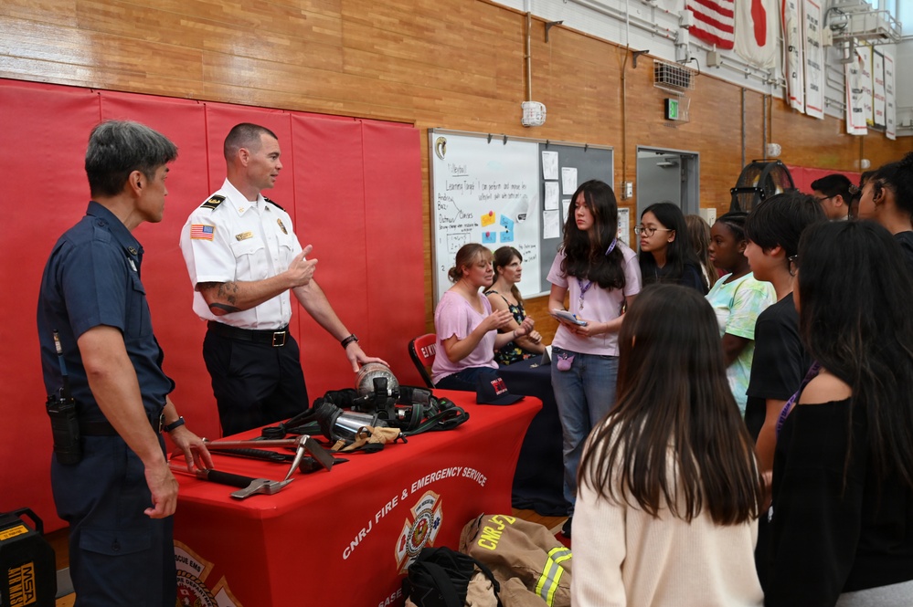 E.J. King High School Career Day