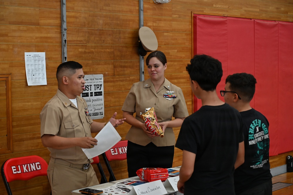 E.J. King High School Career Day