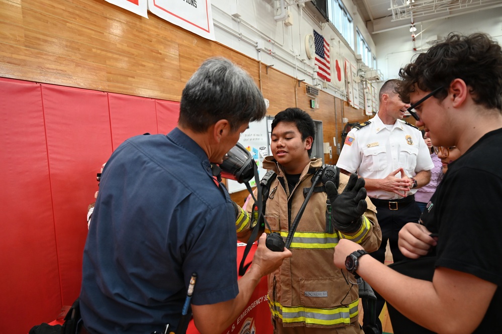 E.J. King High School Career Day