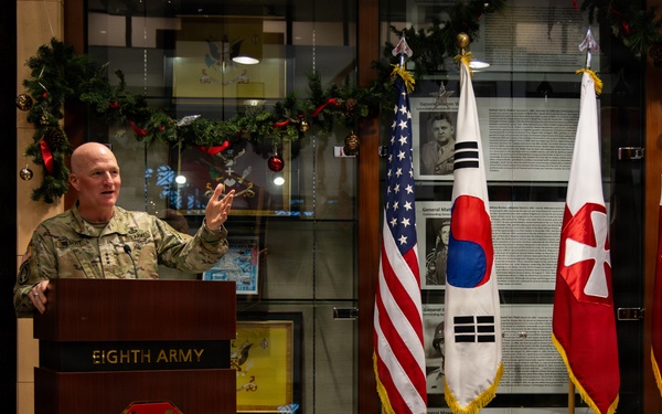 Eighth Army commends devoted civilian team members