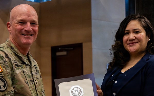 Eighth Army commends devoted civilian team members