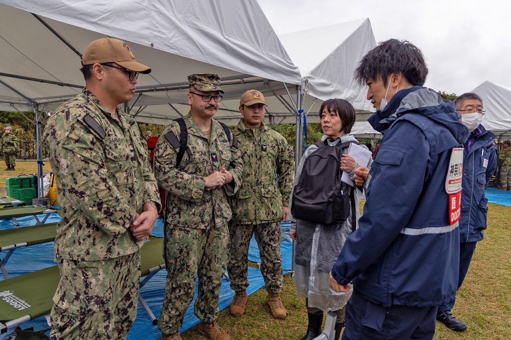 USNMRTC Yokosuka Enhances Joint Readiness During Big Rescue Kanagawa 2025