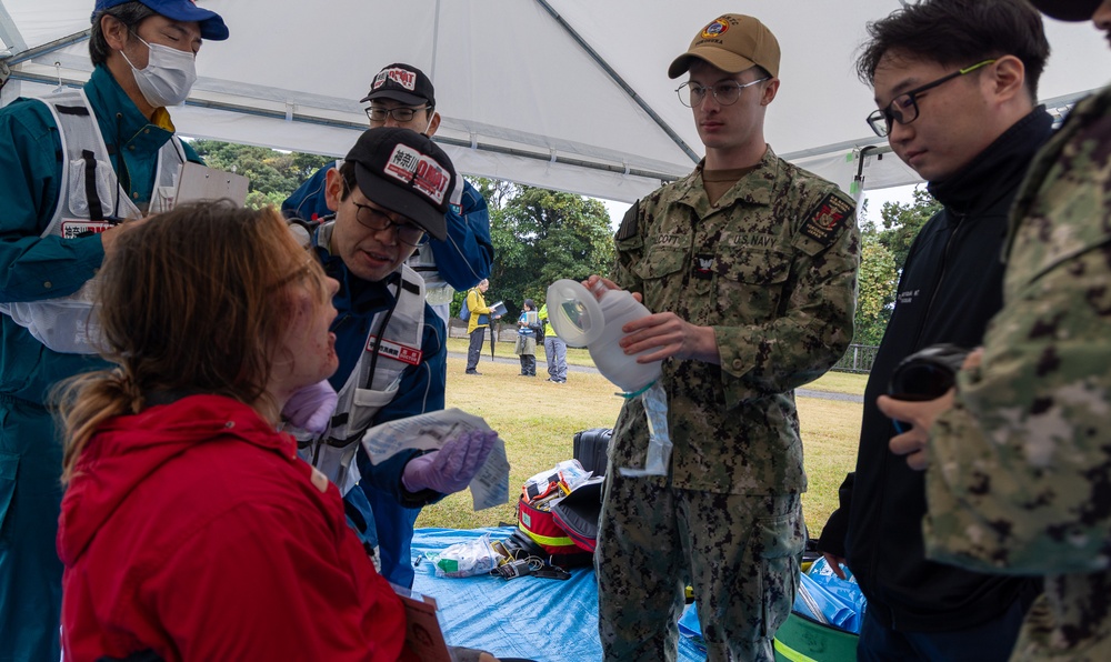 USNMRTC Yokosuka Enhances Joint Readiness During Big Rescue Kanagawa 2025