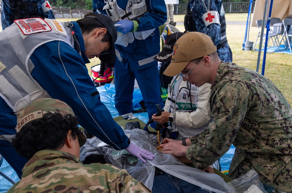 USNMRTC Yokosuka Enhances Joint Readiness During Big Rescue Kanagawa 2025